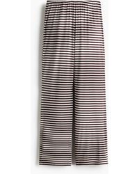H&M - Broek Van Viscose - Lyst