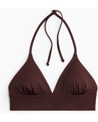 H&M - Padded Triangelbikinitop - Lyst