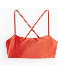 H&M - Bikinitop zum Binden - Lyst
