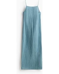H&M - Robe En Crêpe Avec Dos Décolleté - Lyst