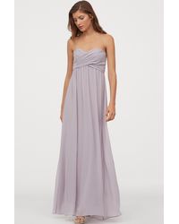 h&m bandeau dress