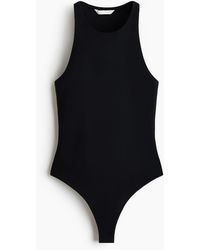 H&M - Mouwloze Stringbody - Lyst