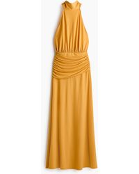 H&M - Gedrapeerde Halterjurk - Lyst