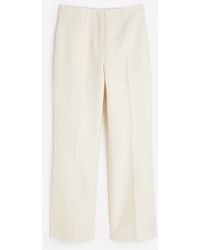 H&M - Hose in Strukturstrick - Lyst