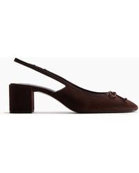 H&M - Slingpumps mit Blockabsatz - Lyst