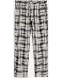 H&M - Pyjamahose aus Flanell Regular Fit - Lyst