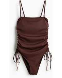 H&M - Bandeau-Badeanzug Medium Shape - Lyst