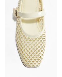 H&M - Perforierte Ballerinas im Mary-Jane-Stil - Lyst