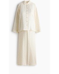 H&M - Mama Pyjama Van Katoenen Mousseline - Lyst
