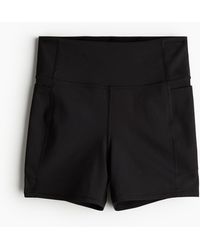 H&M - Sport-Hotpants mit DryMove und Taschendetail - Lyst