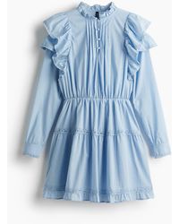 H&M - Robe Volantée En Coton - Lyst