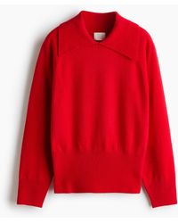 H&M - Pull Oversize Avec Col - Lyst