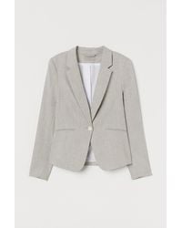 H&M Fitted Jacket - Natural