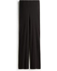 H&M - Ribgebreide Broek - Lyst