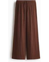 H&M - Wijde Pull-on Broek - Lyst