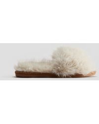 H&M - Chaussons Duveteux - Lyst