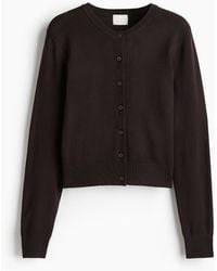 H&M - Fijngebreid Vest - Lyst