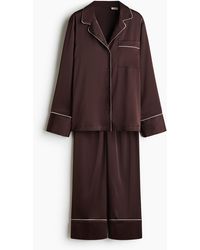 H&M - Satijnen Pyjama - Lyst