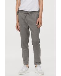 slim low joggers h&m