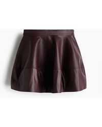 H&M - Minirok Met Coating - Lyst