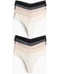 H&M - Set Van 10 Kanten Slips - Lyst
