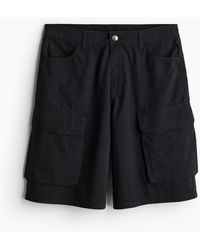 H&M - Cargo-Shorts aus Canvas - Lyst