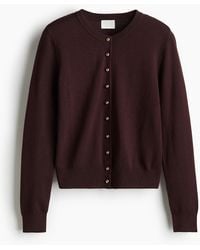 H&M - Gestrickter Cardigan - Lyst