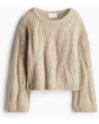 H&M - Pullover aus Mohairmix - Lyst