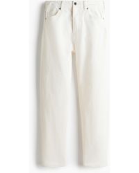 H&M - Mom Slim Fit High Waist Ankle Jeans - Lyst