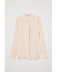 H&M Seidenbluse - Weiß