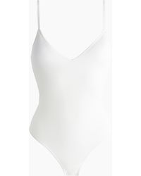 H&M - Nahtloser Tangabody mit wattierten Cups - Lyst