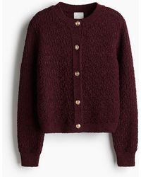 H&M - Structuurgebreid Vest - Lyst