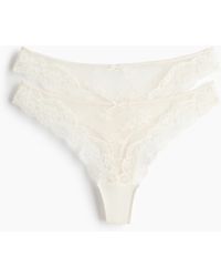 H&M - Set Van 2 Kanten Slips - Lyst