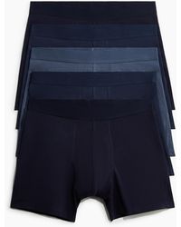 H&M - Set Van 5 Mid-trunks Met Lycra - Lyst