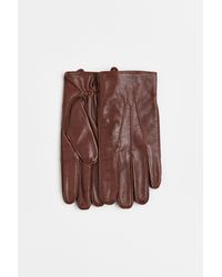 H&M - Lederhandschuhe - Lyst