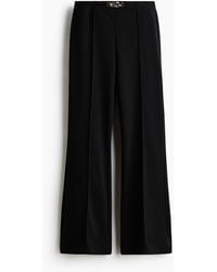 H&M - Hose aus Ponte-di-Roma mit Bootcut - Lyst