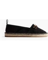 H&M - Espadrilles mit Metalldetail - Lyst
