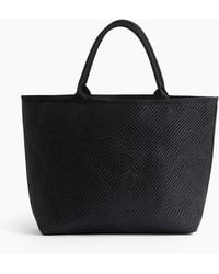 H&M - Strandtasche aus Webstoff - Lyst