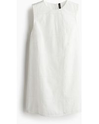 H&M - Robe En Coton Avec Broderie Anglaise - Lyst