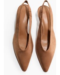 H&M - Slingpumps mit Kitten Heels - Lyst