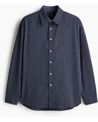 H&M - Baumwollhemd in Relaxed Fit - Lyst