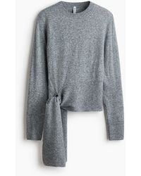 H&M - Pullover mit Bindedetail - Lyst