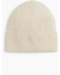 H&M - Gerippte Beanie - Lyst