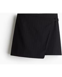 H&M - Skort im Wickelschnitt - Lyst