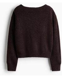H&M - Oversized Pullover mit U-Boot-Ausschnitt - Lyst