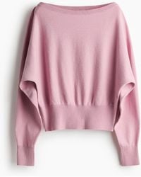 H&M - Pull En Maille Fine À Manches Chauve-Souris - Lyst