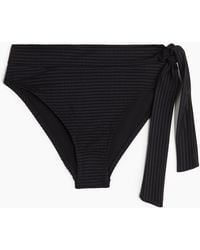 H&M - Bas de maillot High Waist avec détail à nouer - Lyst