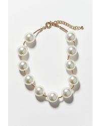 H&M - Collier court avec perles fantaisie - Lyst
