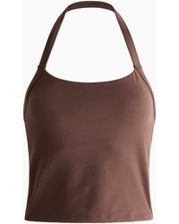H&M - Sporthaltertop Met Softmove - Lyst