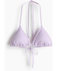 H&M - Padded Triangelbikinitop - Lyst